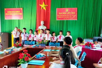 Ngày 11/10/2023 liên đội trường tiểu học Nguyễn Tất Thành tiến hành đại hội nhiệm kỳ năm học 2023-2024. Về dự đại hội có lãnh đạo nhà trường và đại diện hội cho mẹ học sinh.