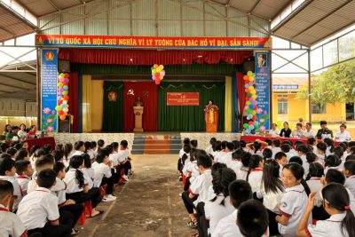 Ngày tổng kết năm học 2023-2024 của trường tiểu học Nguyễn Tất Thành